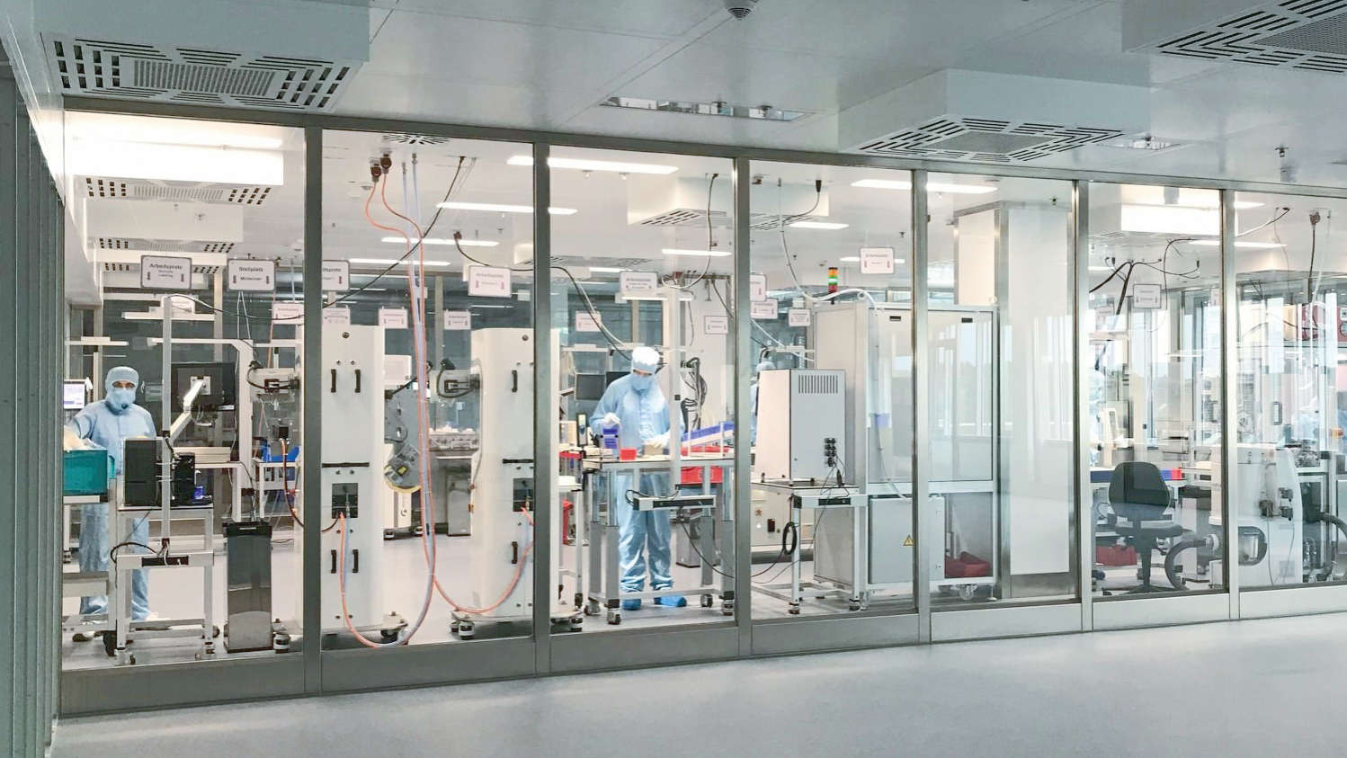 QIAGEN’s manufacturing site in Hilden, Germany, where products critical for COVID testing are made. 