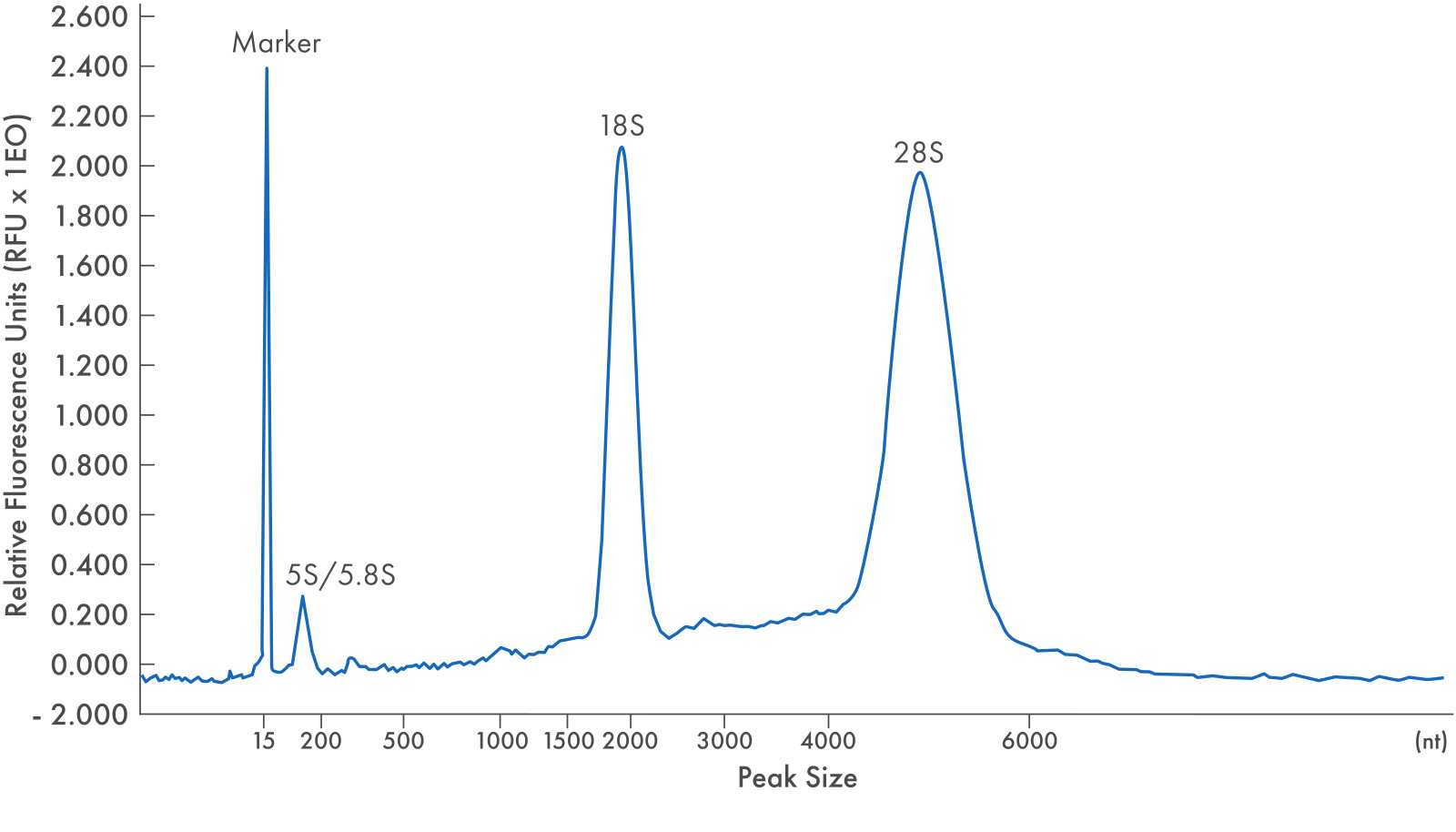 electropherogram result