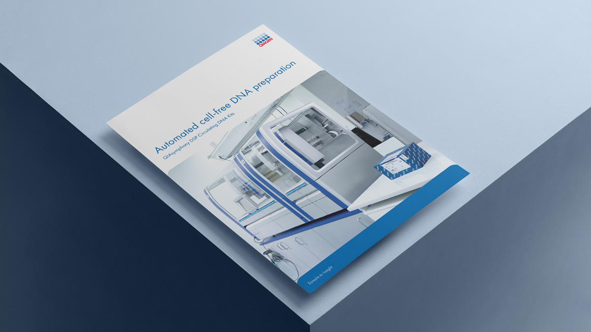 Automated cell-free DNA preparation brochure