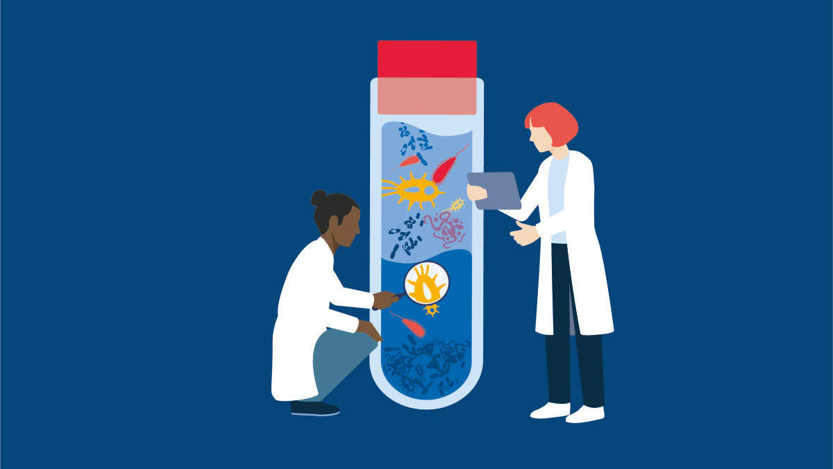 Microbiome, AMR, Antimicrobial resistance, campaign visual for AMR 2023, microbes research,