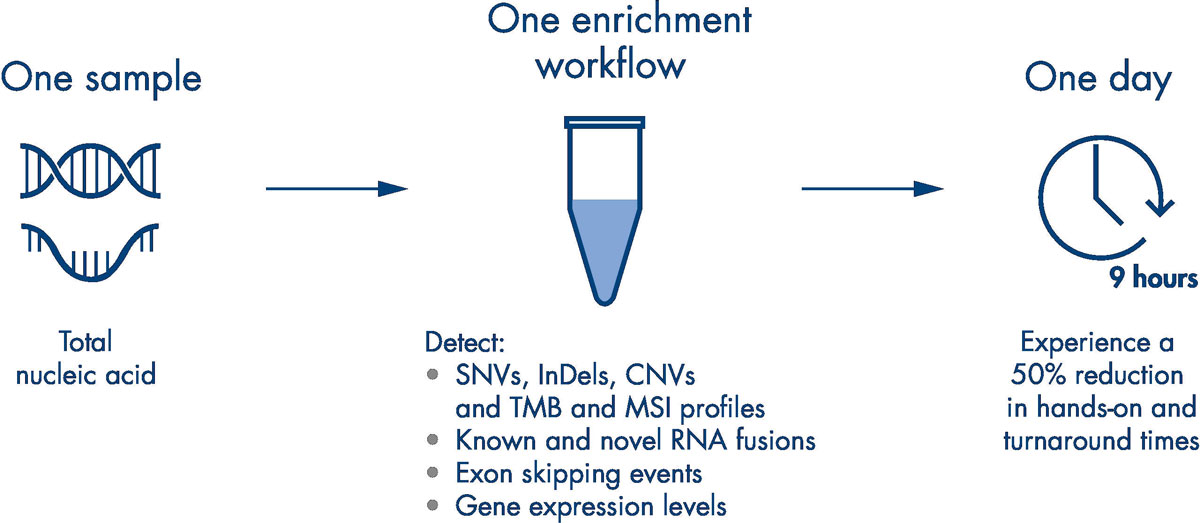 Explore how you can detect DNA variants and RNA fusions from one sample, using one workflow and in just one day