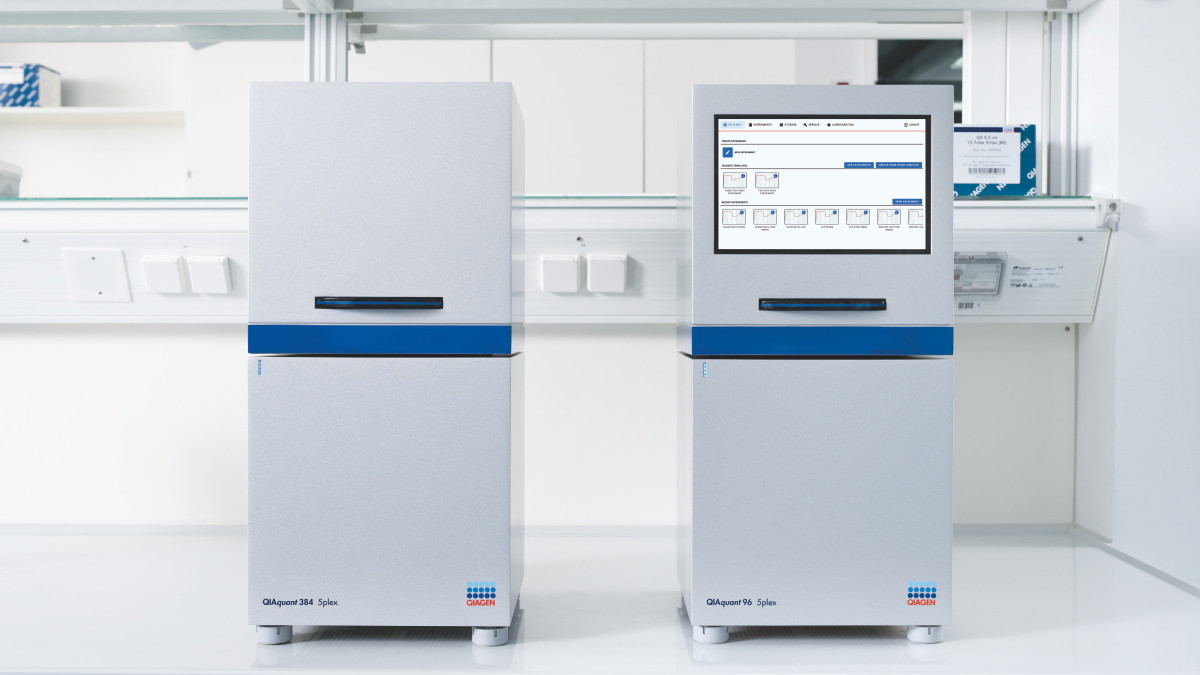 QIAquatnt PCR cycler, instrument, IAS, quantify DNA, Real-time PCR, new software screen 2022