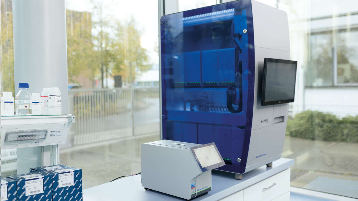 Syndromic testing, QIAstat-Dx Rise, instrument