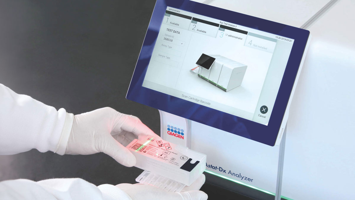 QIAstat-Dx, QIAstat-Dx analyzer, syndromic testing, instrument, cartridge