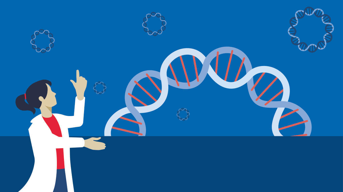 Header image for Benchguide Plasmid, Female Scientist