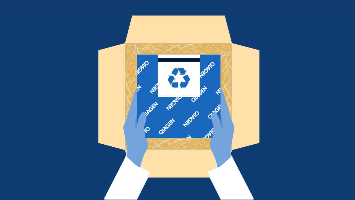 Illustration for QIAwave environmental campaign