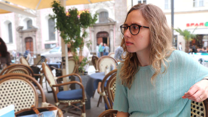 Young investigator Caterina Gomes Alvez Xavier